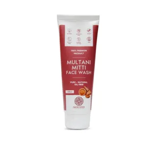 Damn.Good.co. Multani Mitti. Face Wash, Pure Natural Oil-Free, 100ml, Vegan, Cruelty-Free.