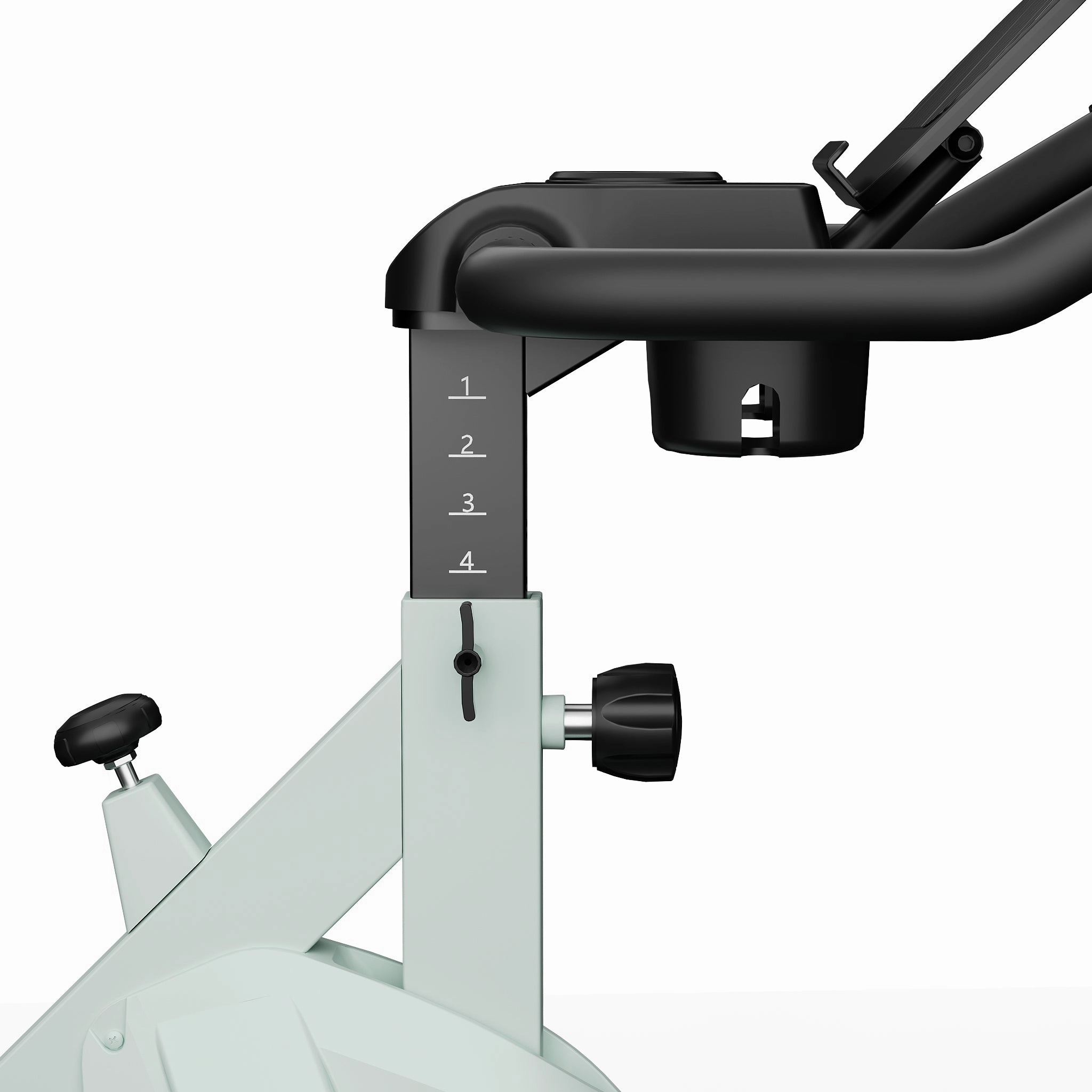 DeerRun S500 Indoor Smart Stationary Cycling Bike with Mat, 1-32 Magnetic Resistance