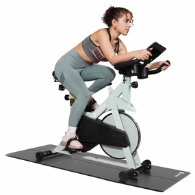 DeerRun S500 Indoor Smart Stationary Cycling Bike with Mat, 1-32 Magnetic Resistance