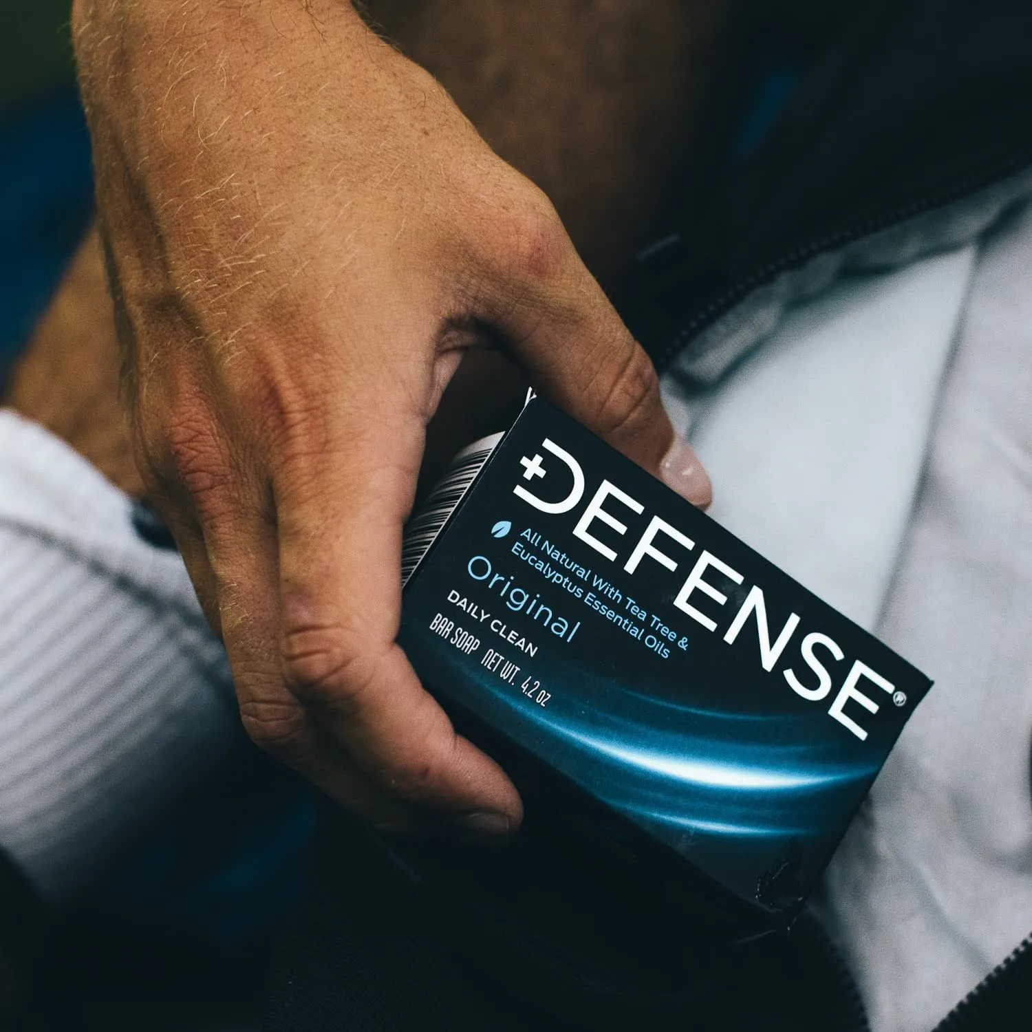 Defense Soap 2pk All Natural Tea Tree Bar Soap for Men | Made by Wrestlers with Tea Tree Oil & Eucalyptus Oil to Promote Healthy Skin