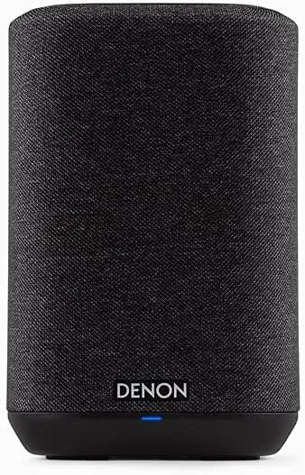 Denon Home 150 Wireless Smart Speaker – Compact Design, Wi-Fi & Bluetooth, HEOS Built-in, Alexa Built-in, Siri & AirPlay 2, Spotify Connect, Multi-Room Support, Black