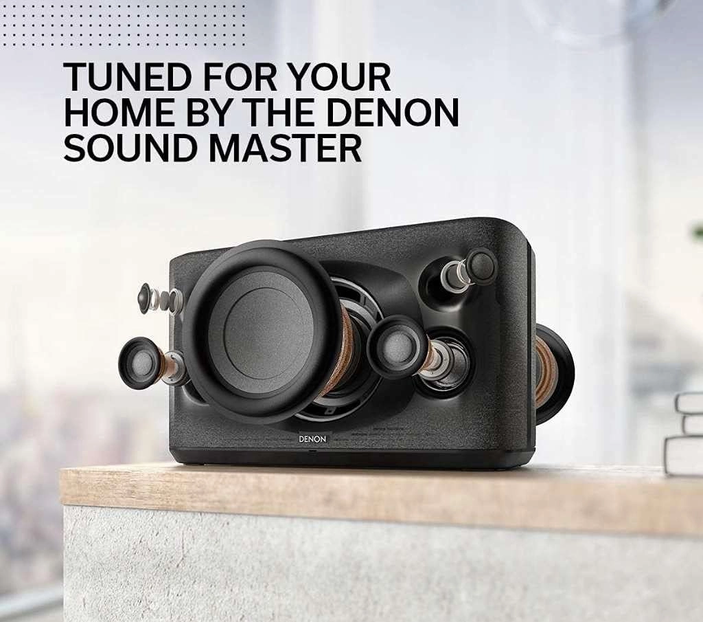 Denon Home 350 Wireless Smart Speaker – Powerful Stereo Sound, Wi-Fi & Bluetooth, HEOS Built-in, Alexa Built-in, Siri & AirPlay 2, Spotify Connect, Multi-Room Support, White