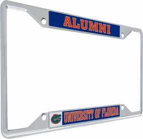 Desert Cactus University of Florida Gators Metal License Plate Frame for Front or Back of Car Officially Licensed (Alumni)