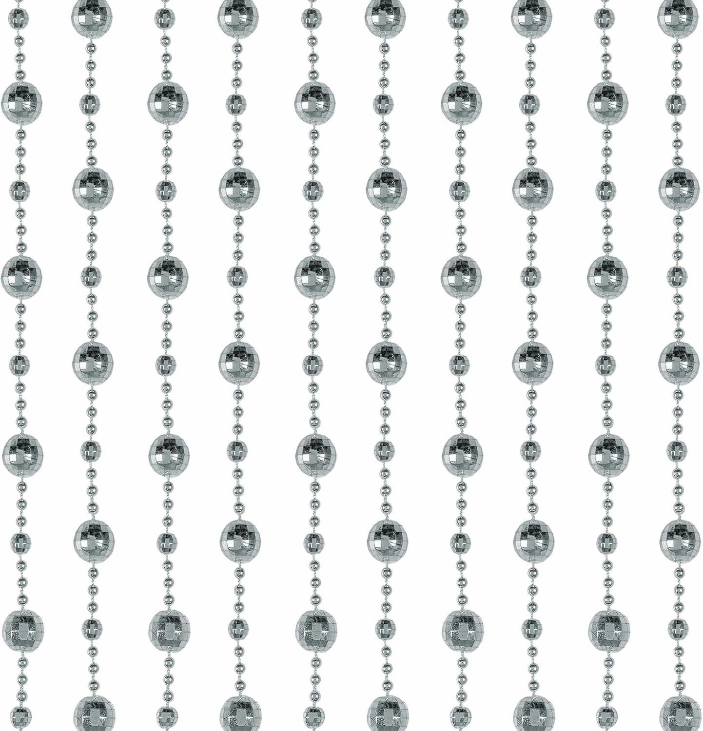Disco Ball Bead Curtain Party Accessory (1 count) (1/Pkg)