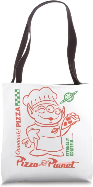 Disney and Pixar’s Toy Story Alien Ooooooh! Pizza Planet Art Tote Bag