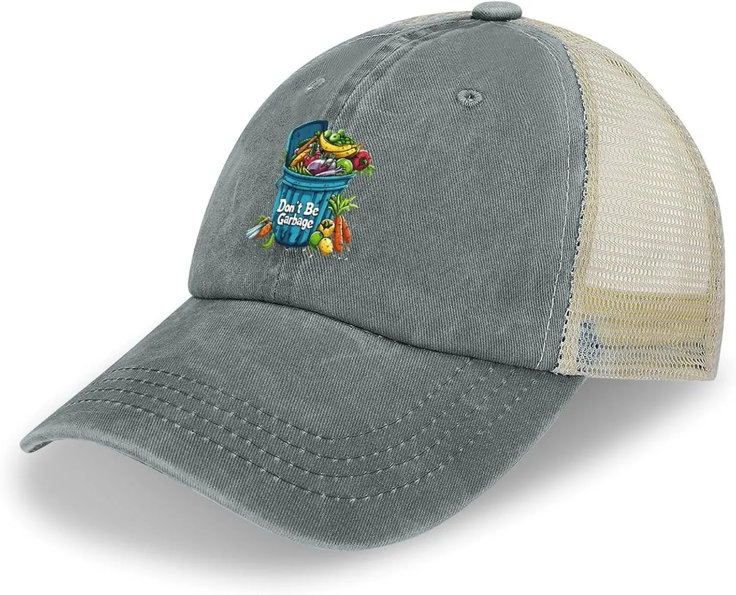 Don't Be Garbage Funny Baseball Cap Men & Women Adjustable Trucker Classic Style Sun Hat
