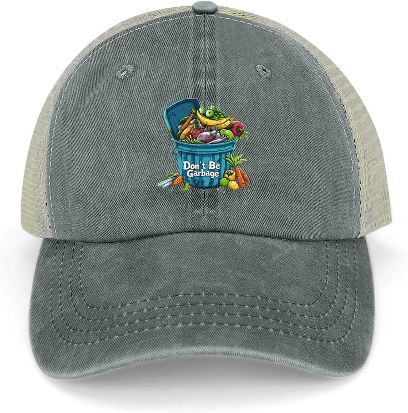 Don't Be Garbage Funny Baseball Cap Men & Women Adjustable Trucker Classic Style Sun Hat