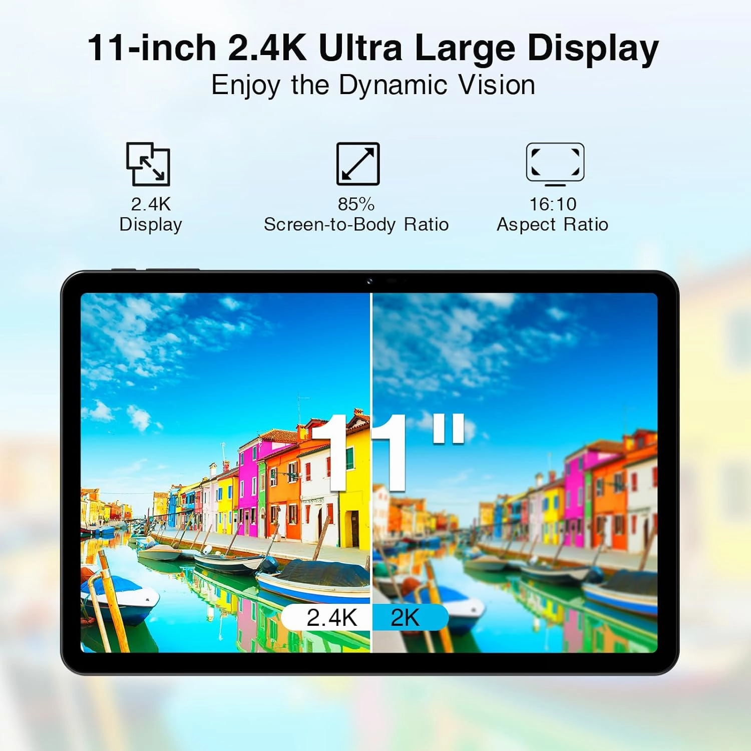 DOOGEE T30SE Tablet, 2.4 K 11 Inch Android14 Tablet with 9GB RAM 128GB ROM 1TB Expand, Octa Core Processor, 8580mAh, Dual 13MP Camera, 4 Speakers, 5G WiFi 4G LTE, BT5.0, GPS, Black