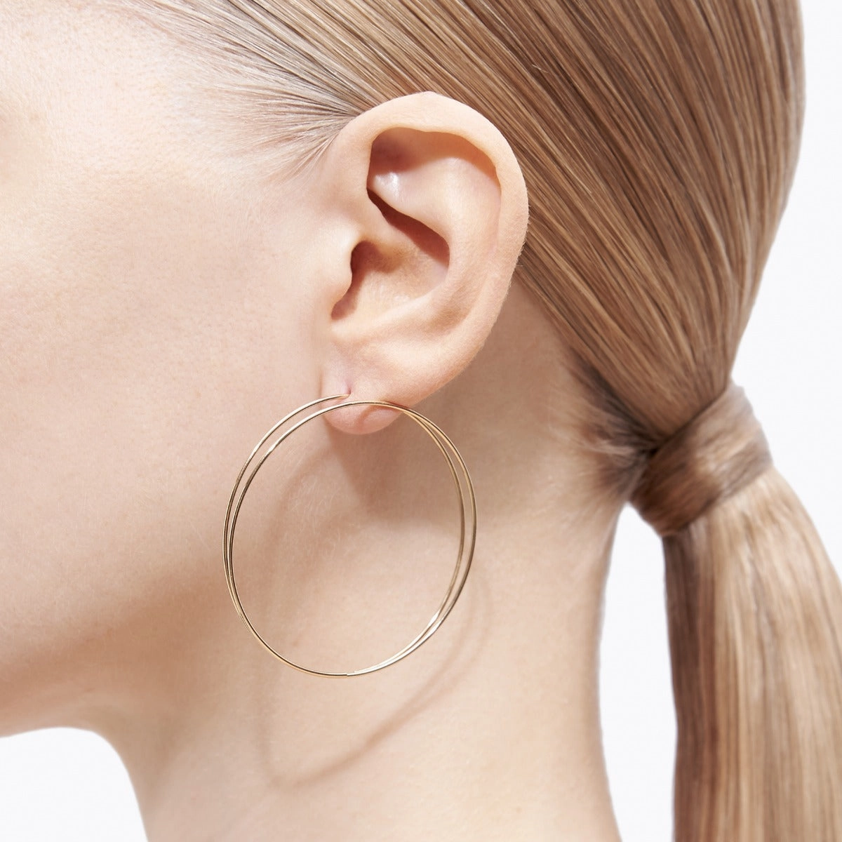 Double Hoop Earring 50