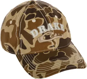 Drake Waterfowl Men's Distressed 6-Panel Ball Cap