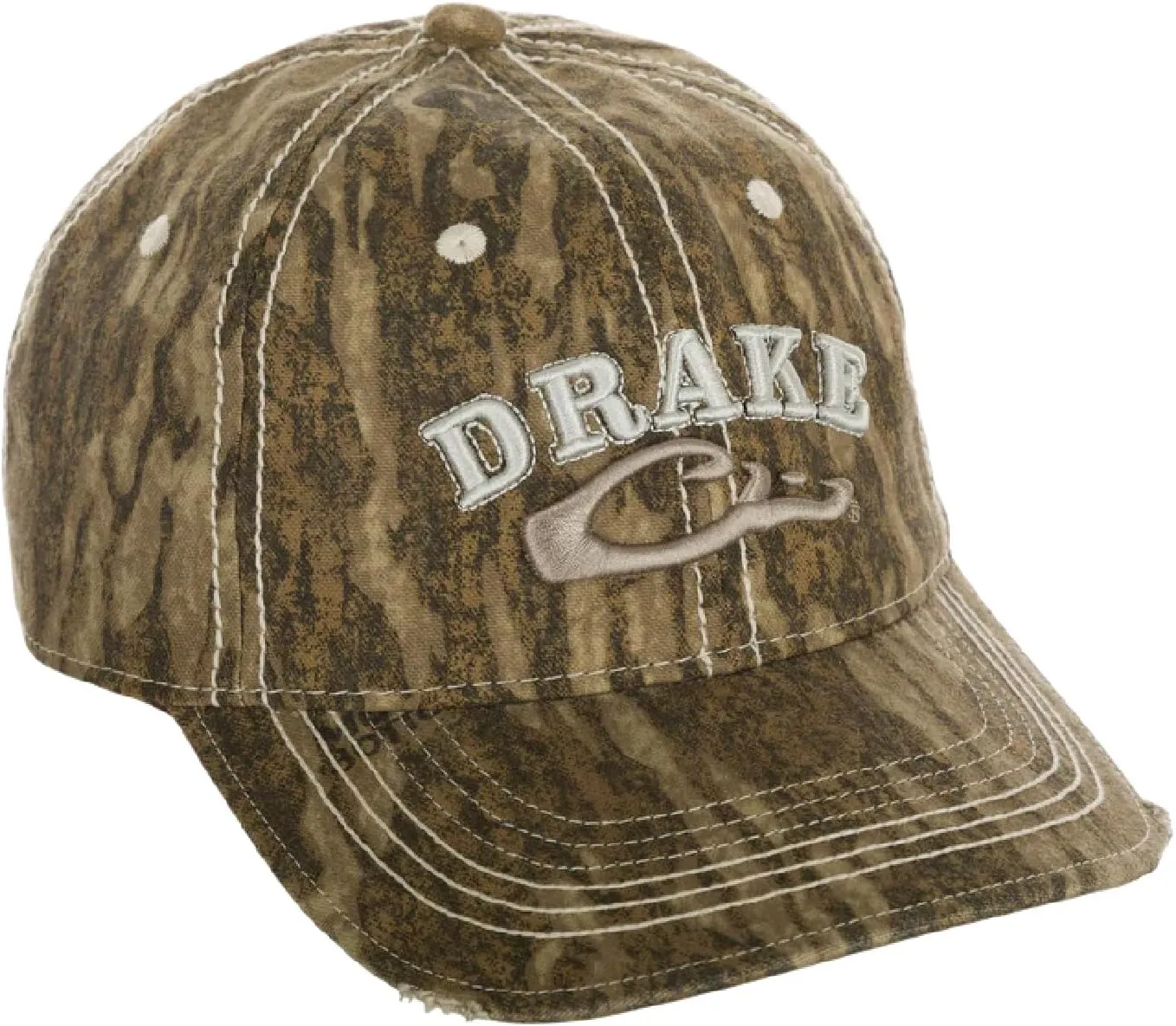 Drake Waterfowl Men's Distressed 6-Panel Ball Cap