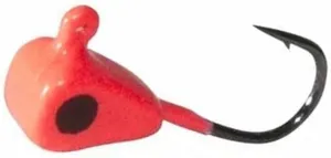 Drop Kick 1/16 Oz Red Glow Ice Fishing Jig Highly Efficient Lures for Various Kinds of Fish Jagg0le1094