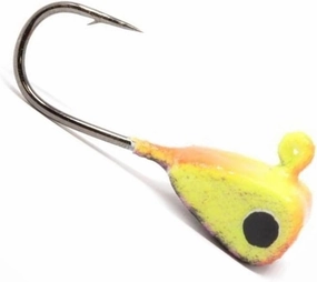 Drop Kick 1/16 Oz Glow Purple Tiger Ice Fishing Jig Highly Efficient Lures for Various Kinds of Fish Jagg0le1078