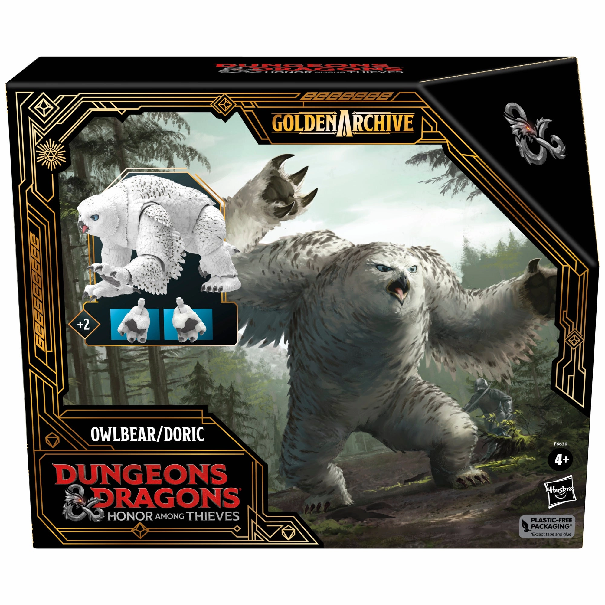 Dungeons & Dragons Golden Archive Owlbear/Doric - Presale
