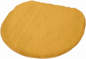 Eco Living Kansas Cotton Bathroom Lid Cover (18.5 X 19.7in, Sunshine)