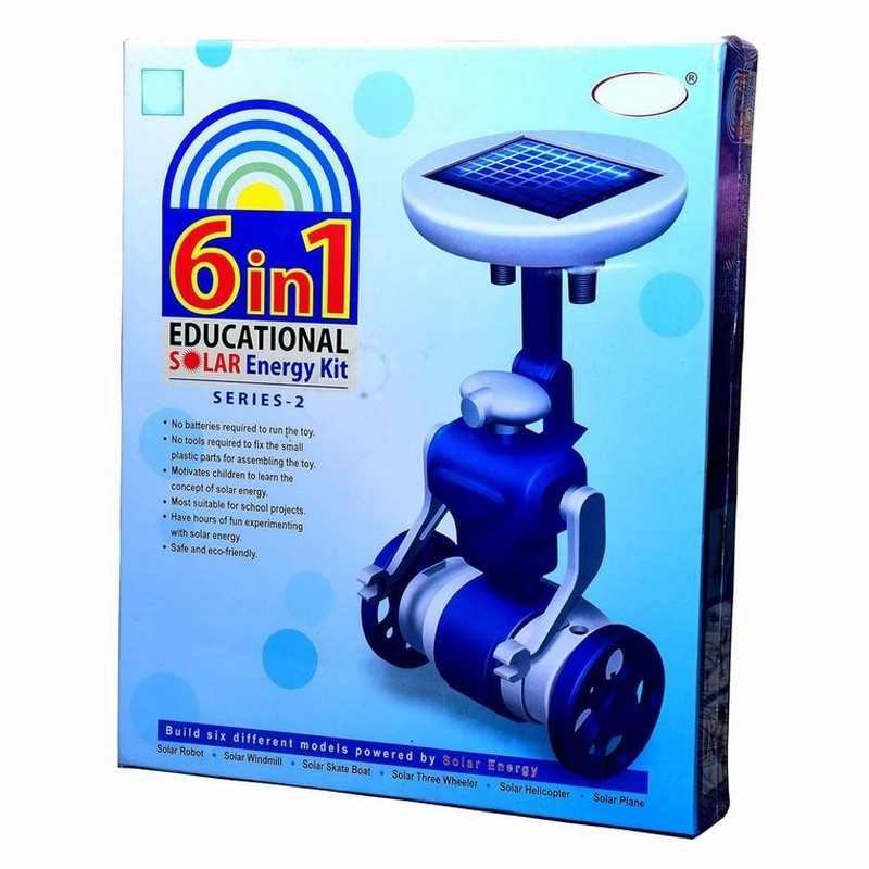 Educational 6 in 1 Solar Energy Kit Series - 2 | Science & Solar Energy (10-17 Years)