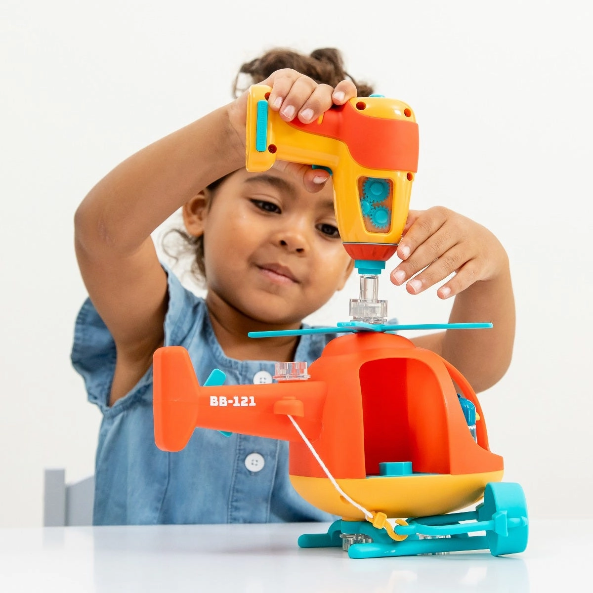 Educational Insights Design & Drill Bolt Buddies Helicopter