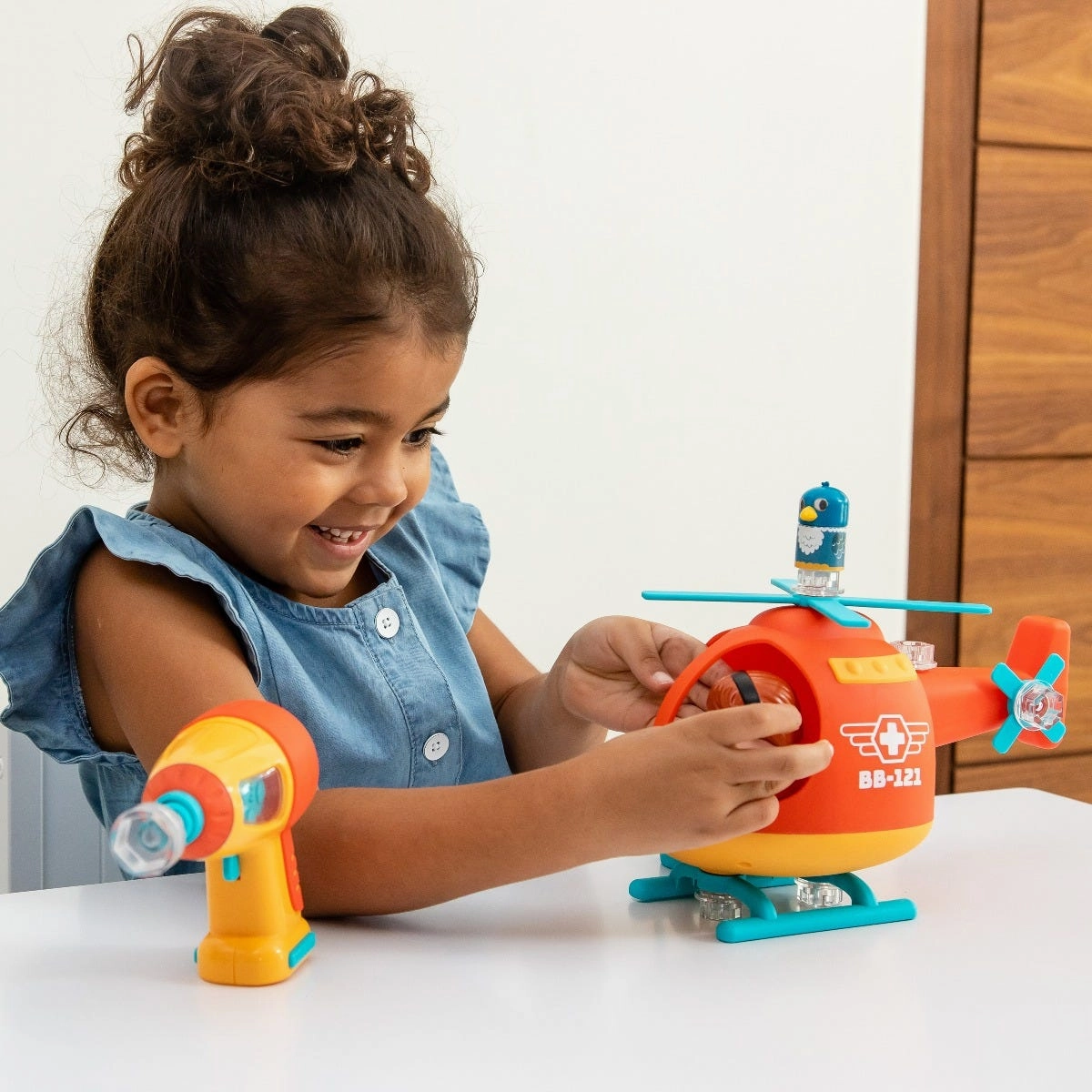 Educational Insights Design & Drill Bolt Buddies Helicopter