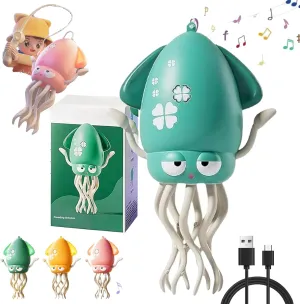 Electric Crawling Octopus Toy with LED Lights & Music,Shoptice Magic Dancing Octopus Toy - Obstacle-Sensing & Auto Movement,2025 New Crazy 8-Leg Auto-Dance Stress Relief Educational Toys Gift (Green)