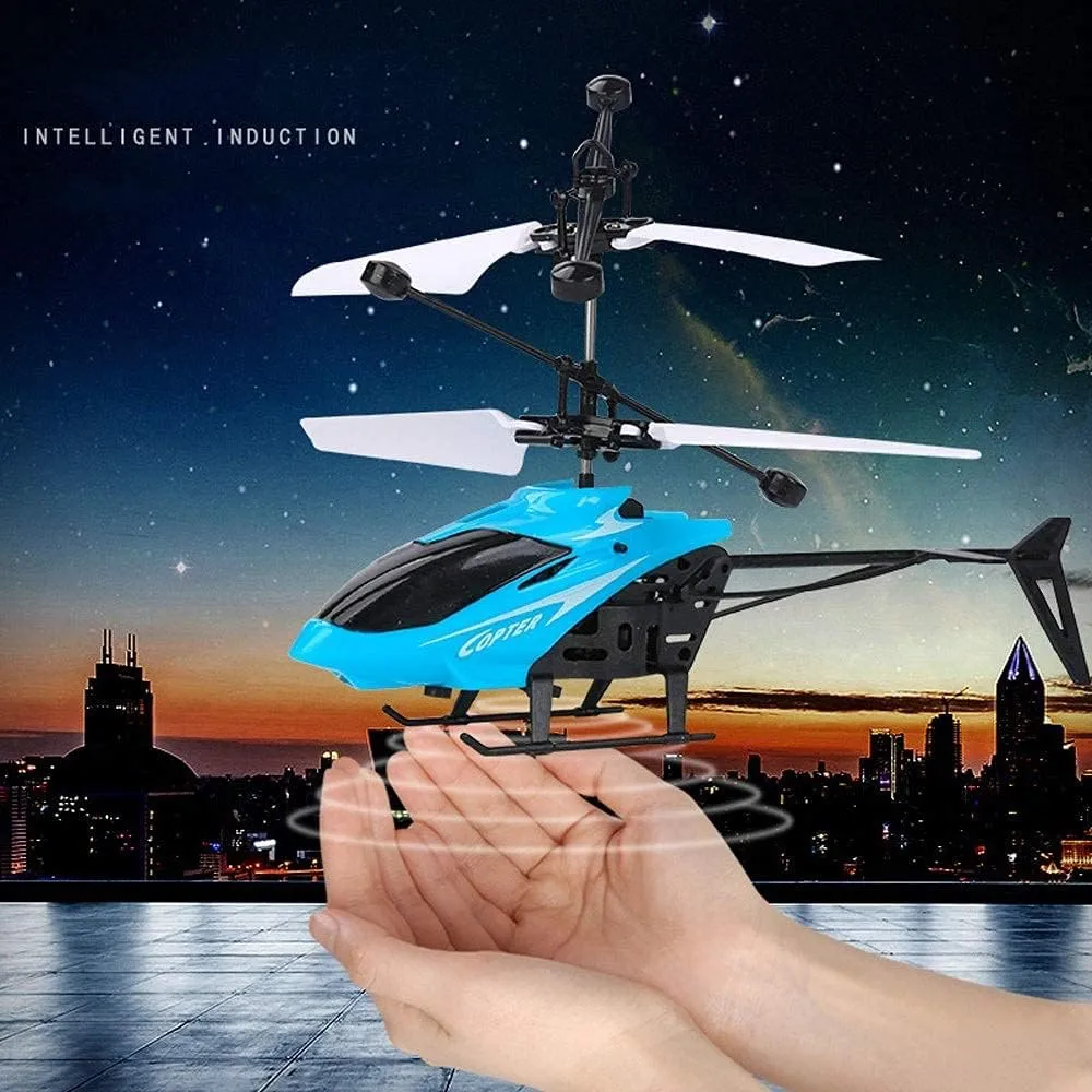 Electric Remote Control Plane Mini RC Helicopter Rechargeable RC Airplane Outdoor RC Aircraft Children's RC Toy Airplane Gifts for Beginner Boy Toy Airplane Children's Gifts