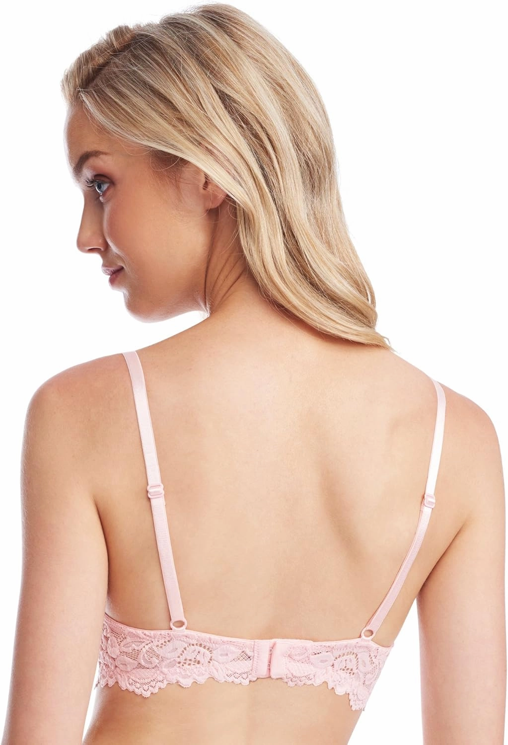Emma Underwire Lace Bra, Unpadded Sheer Lingerie for Women, Perfect Everyday Balconette Demi Bra