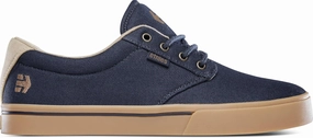 Etnies Men's Jameson 2 Eco Skate Shoe, Navy/Gum/Gold, 8