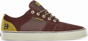 Etnies Men's Sneaker Skate Shoe, Burgundy/Brown, 12