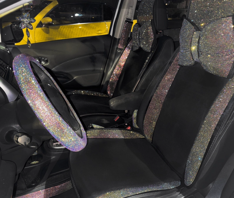 EXTRA SHINY CAR SEAT COLORFUL