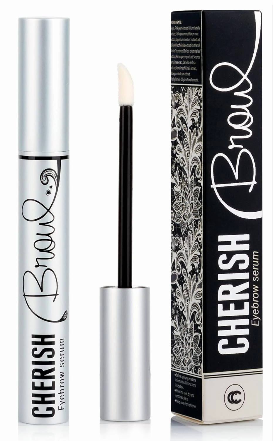 Eyebrow Growth Serum - Cherisher | Conditioner That Cherish Your Natural Brows, Make It Bold, Thick And Defined | Enhancer That Stimulates Regrowth New Eyebrows