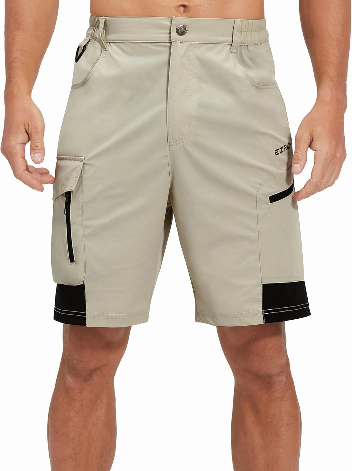 EZRUN Men's Hiking Cargo Shorts Quick Dry Golf Outdoor Work Tactical Shorts with Multi Pocket for Fishing Travel