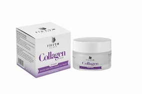 Fiderm Collagen Face Cream, Anti-Aging Moisturizer for Day & Night, Mature Skin Types, 1.69 fl oz