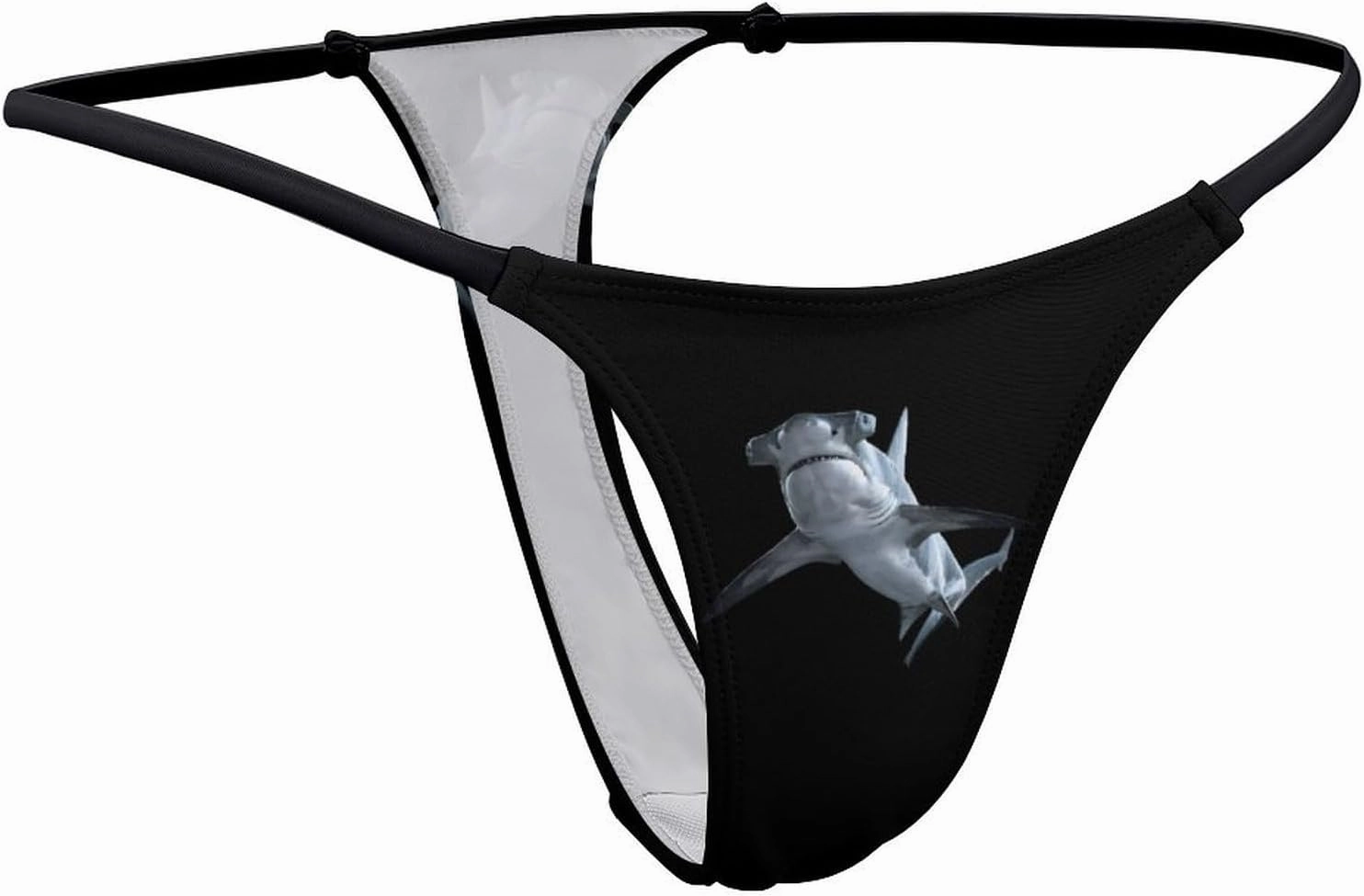 Fierce Hammerhead Shark Women's G-String Sexy Thong T-Back Printed Underwear Panty
