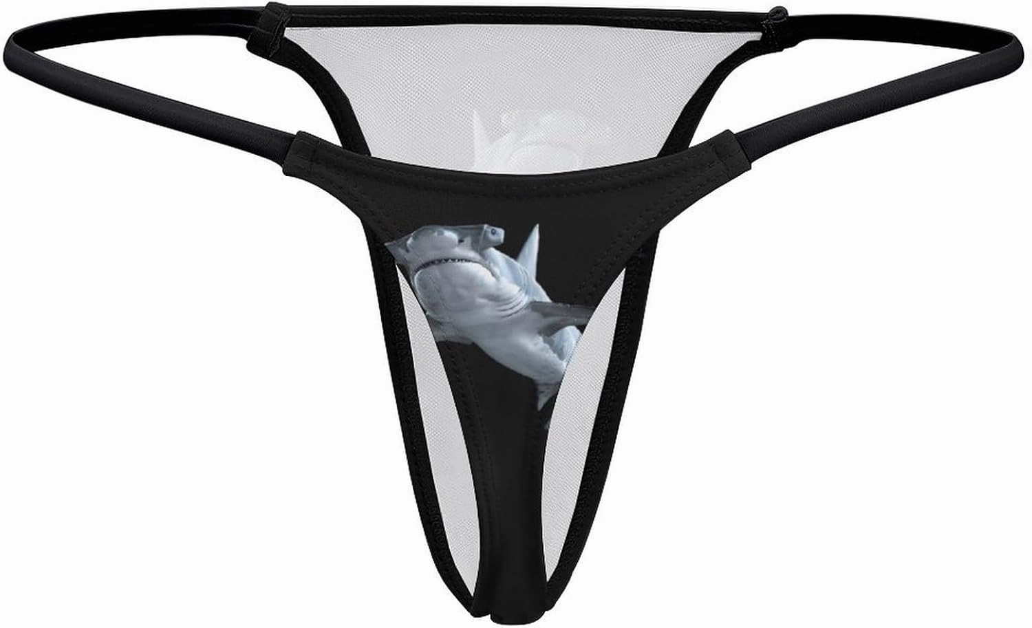 Fierce Hammerhead Shark Women's G-String Sexy Thong T-Back Printed Underwear Panty