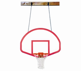 First Team FoldaMount46 Rebound Wall Mount Basketball Hoop