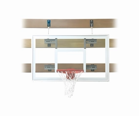 FIRST TEAM SUPERMOUNT01 SELECT WALL MOUNTED BASKETBALL HOOPS- 36"X60" ACRYLIC
