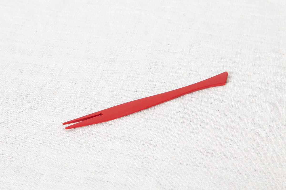 Fish Fork [ Natural, Red ] / Small, Large / Mōsō bamboo / Ōita-JPN 211106