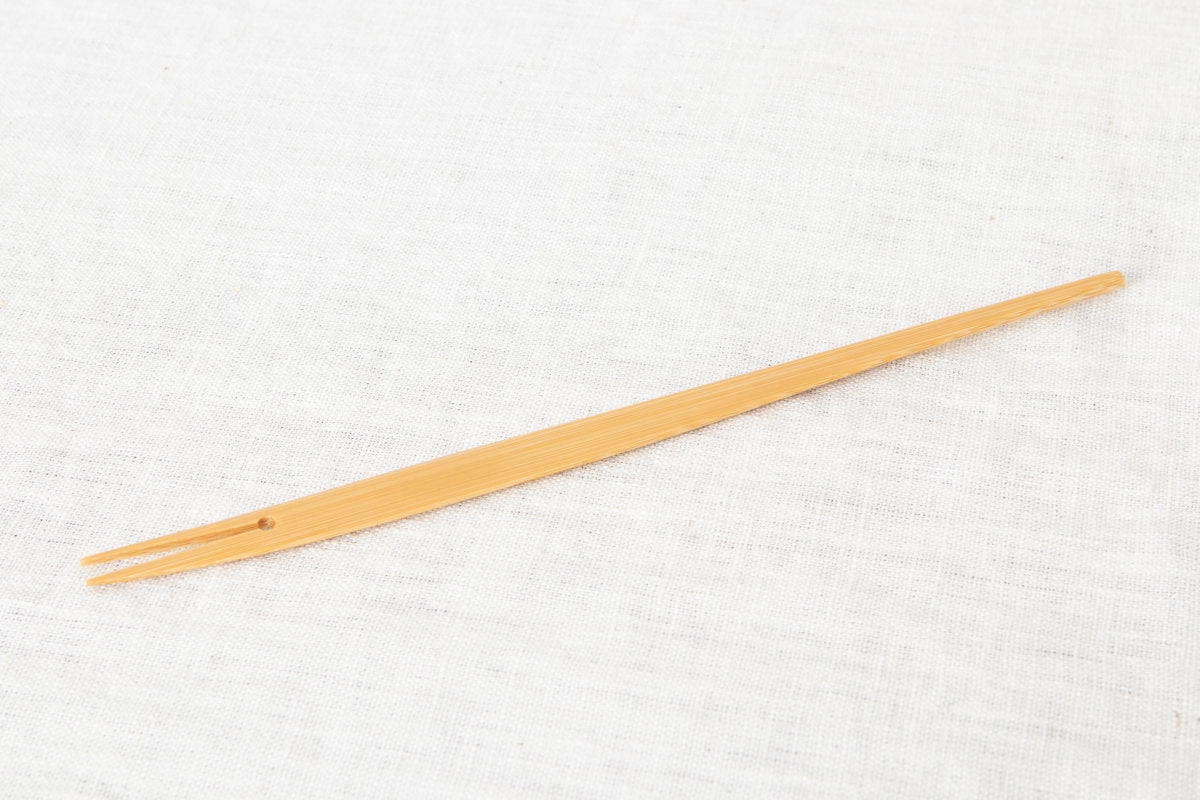 Fish Fork [ Natural, Red ] / Small, Large / Mōsō bamboo / Ōita-JPN 211106