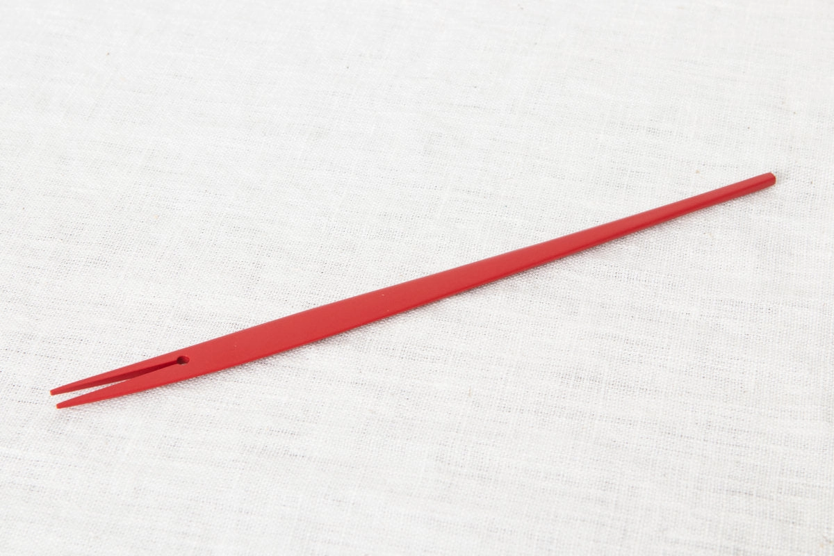 Fish Fork [ Natural, Red ] / Small, Large / Mōsō bamboo / Ōita-JPN 211106
