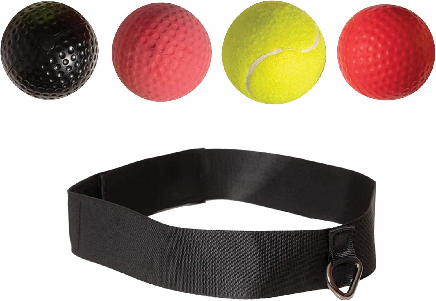 Fitness Accessories – Reflex Ball Kit, Core Strength Trainers, & Jump Rope - Strength Training Equipment – Abs Workout & Cardio Training - Speed, Reaction Time, Agility - Home Gym Equipment