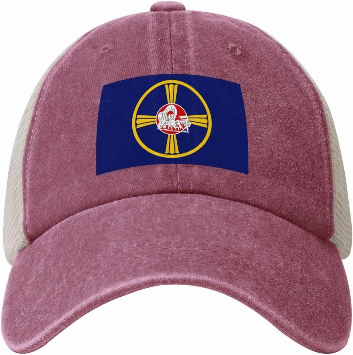 Flag of Omaha, Nebraska Baseball Cap for Men Women Golf Dad Hat Adjustable Black Ball Cap