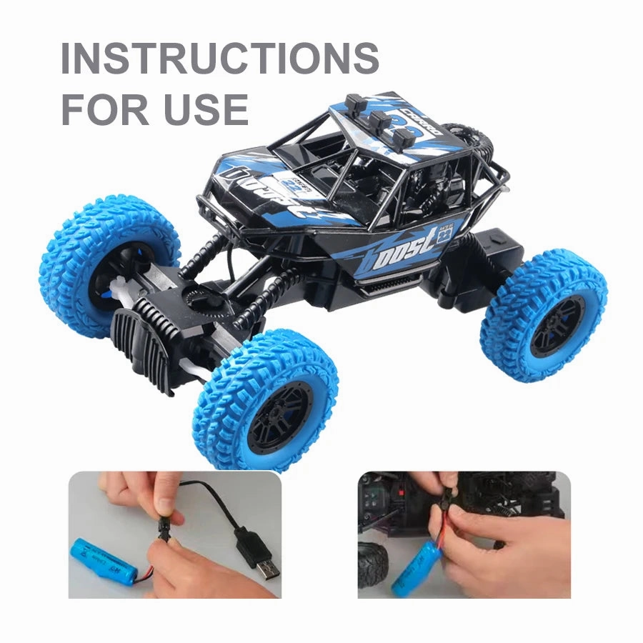 Flashing Lights Off-Road Remote Control Car