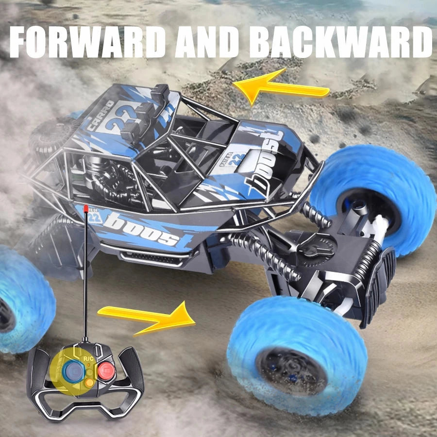 Flashing Lights Off-Road Remote Control Car