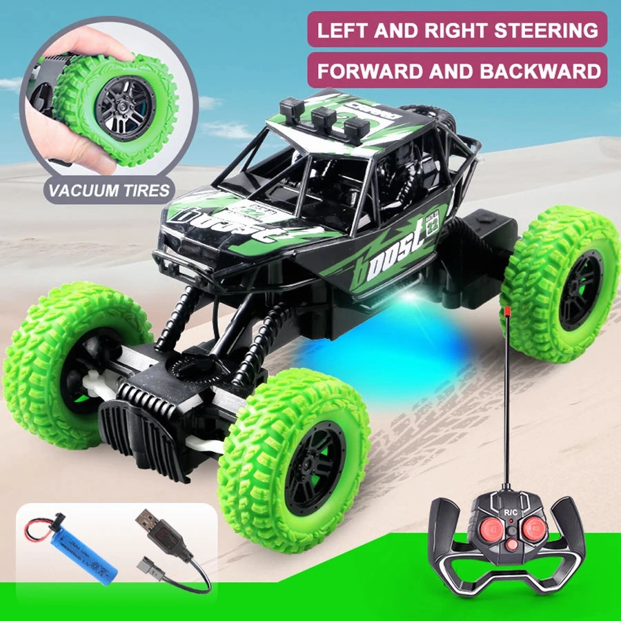 Flashing Lights Off-Road Remote Control Car