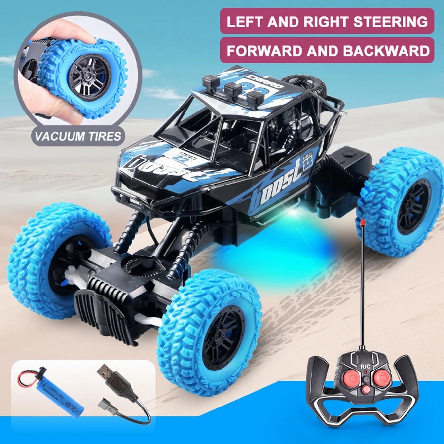 Flashing Lights Off-Road Remote Control Car