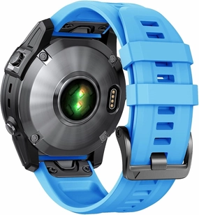 For Fenix 8 Replacement Band 22mm Fenix 7 Bands Fenix 6 Quickfit Watch Band Fenix 5 Plus Silicone Wristband Fenix 6 pro Sports Smart watch Band