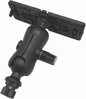 for Kayak Fish Finder Mount Bracket,Adjustable Multifunctional Platform Large Ball Design for Fishing Accessories Navigation Equipment .Black