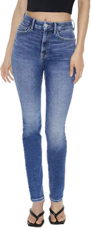 Forever 21 Women's Curvy High-Rise Skinny Jeans