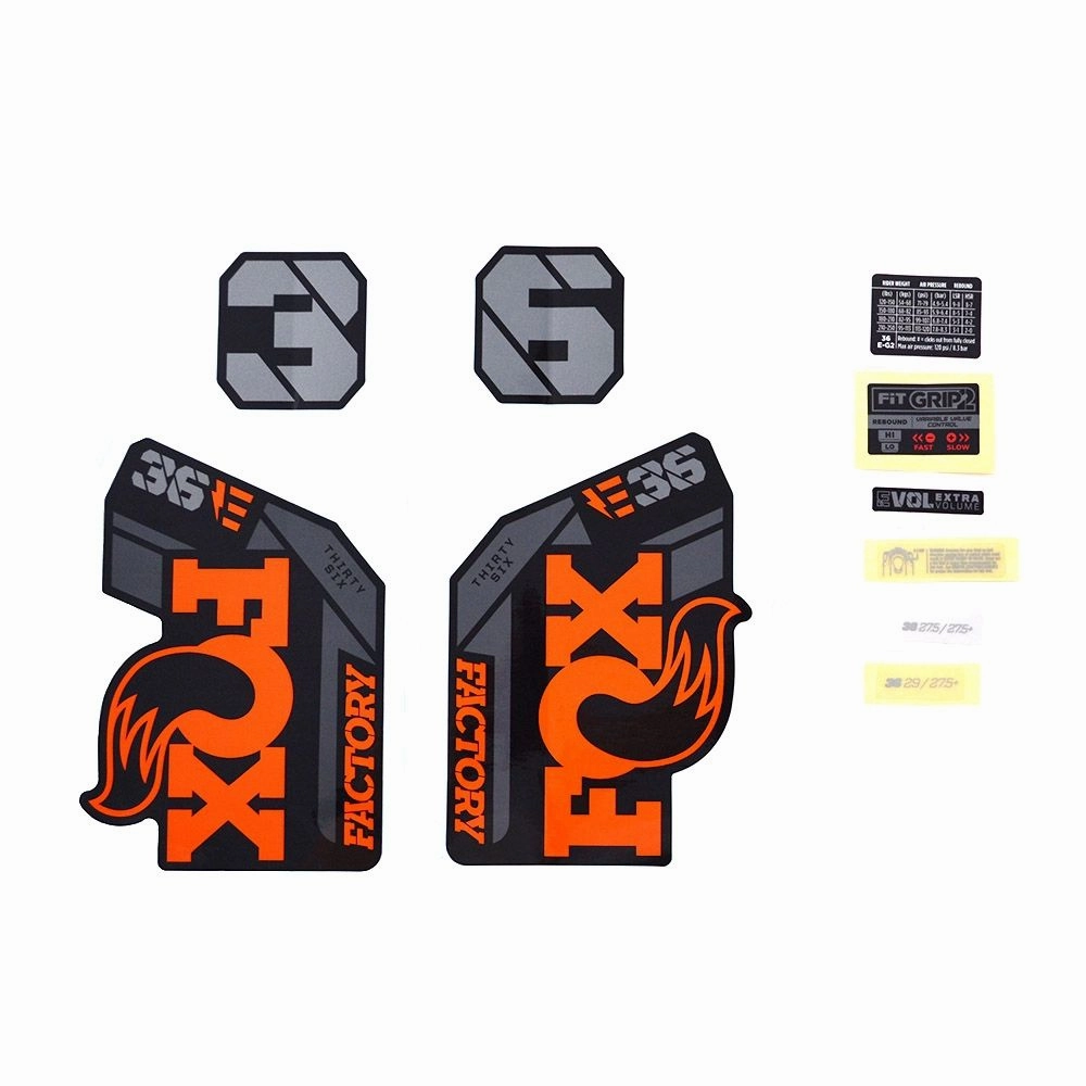 Fox Decal Kit Factory Series - 36mm 2021