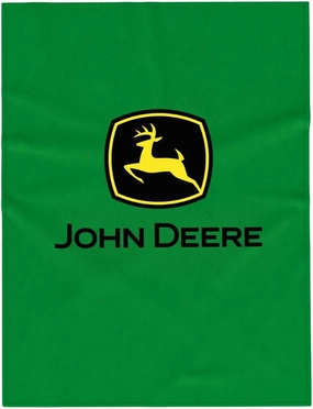 Franco Collectibles John Deere Bedding Super Soft Cozy Plush Throw, 46 in x 60 in, (Officially Licensed Product)