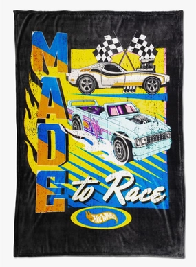 Franco Hot Wheels Kids Bedding Super Soft Plush Throw Blanket, 46 in x 60 in, (Officially Licensed Product)